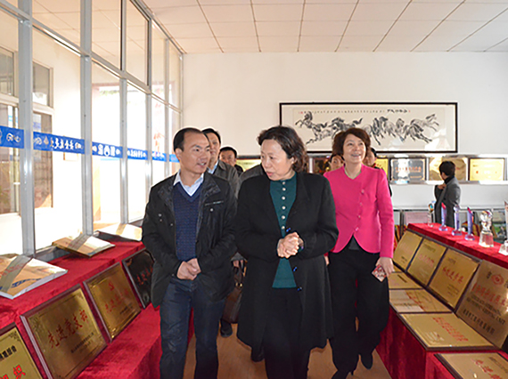 湖南省人大常委副主任、總工會主席劉蓮玉一行蒞臨&ldquo;湘潭恒欣&rdquo;參觀調(diào)研