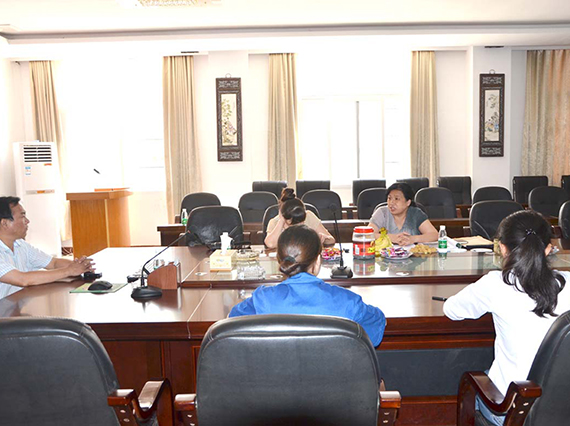 湖南省企業(yè)質量信用等級評定委員會專家一行到我公司進行AAA等級現(xiàn)場檢查