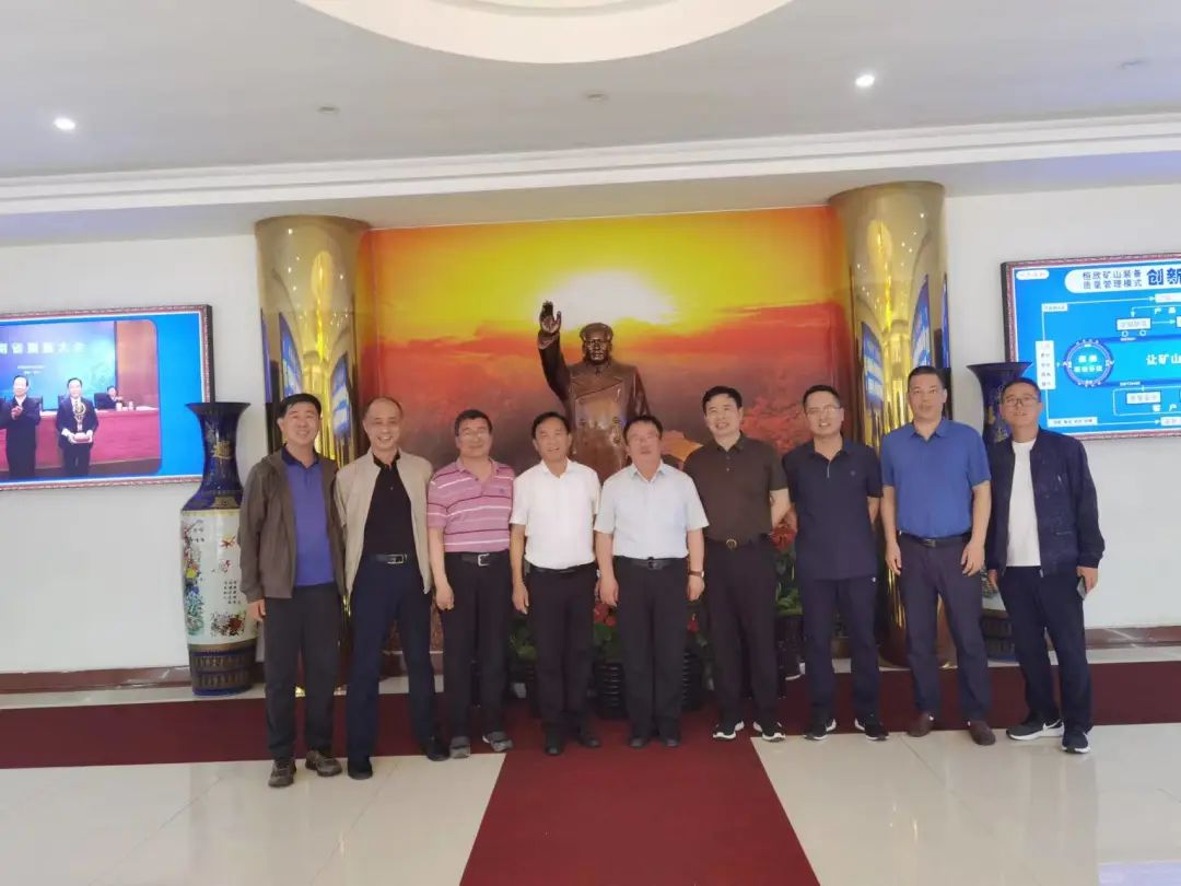 國家礦山安監(jiān)局內(nèi)蒙古局領導蒞臨我司視察