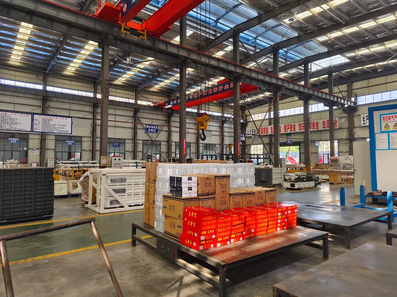 市工會、高新區(qū)為我司送清涼